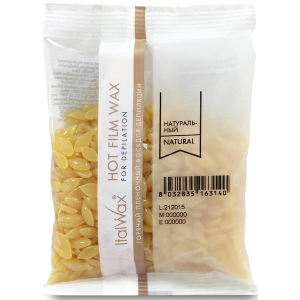 Віск для депіляції гранульований ItalWax, 100 г - натуральний