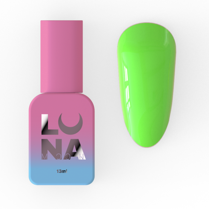 Рідкий акрил-гель LUNA Light Acrygel №23, зелений неоновий, 13 мл