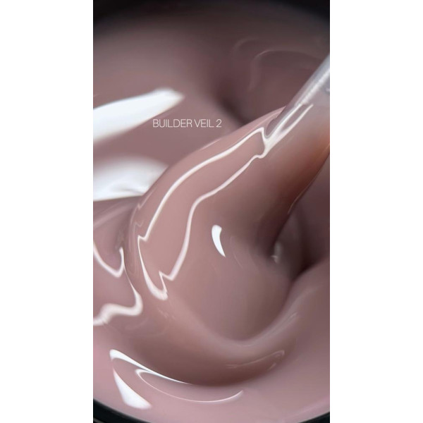 SAGA Professional Builder Gel Veil № 02 Orchid - гель для наращиванния, теплый бежевый, 30 мл
