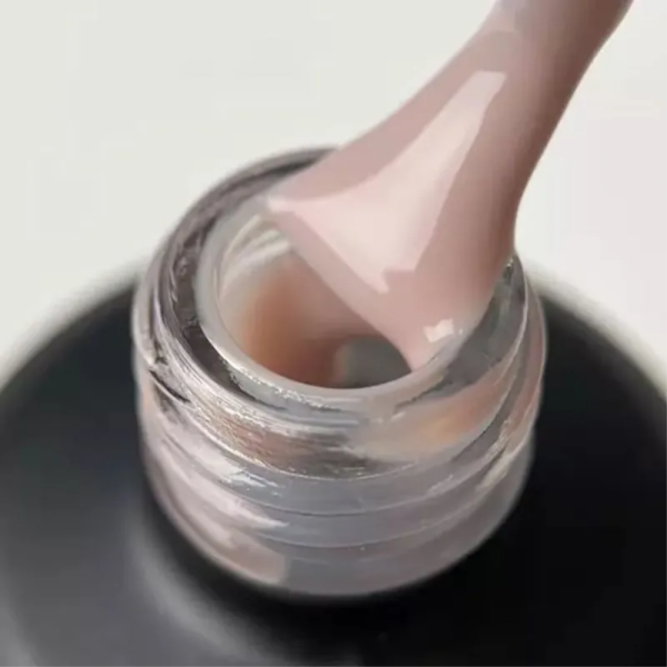 SAGA Professional Liquid Gel № 08 - жидкий гель для наращивания, капучино, 15 мл