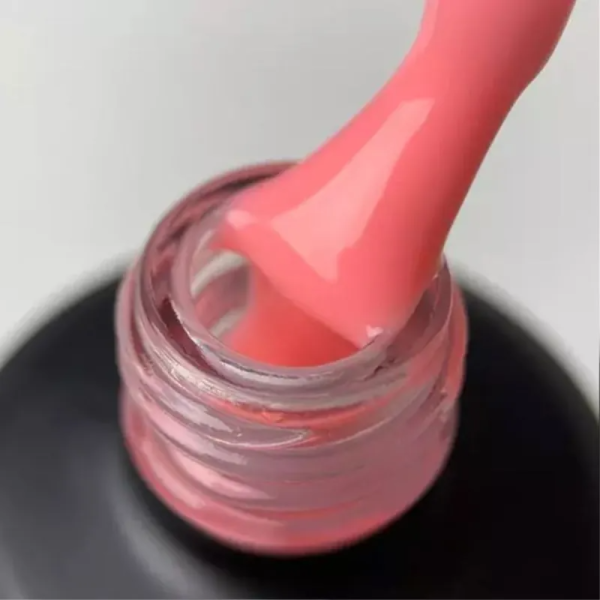SAGA Professional Liquid Gel № 09 - жидкий гель для наращивания, персиковый, 15 мл