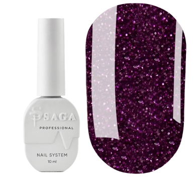 Гель-лак светоотражающий SAGA Professional Fiery Gel №26, фиолетовый, 10 мл