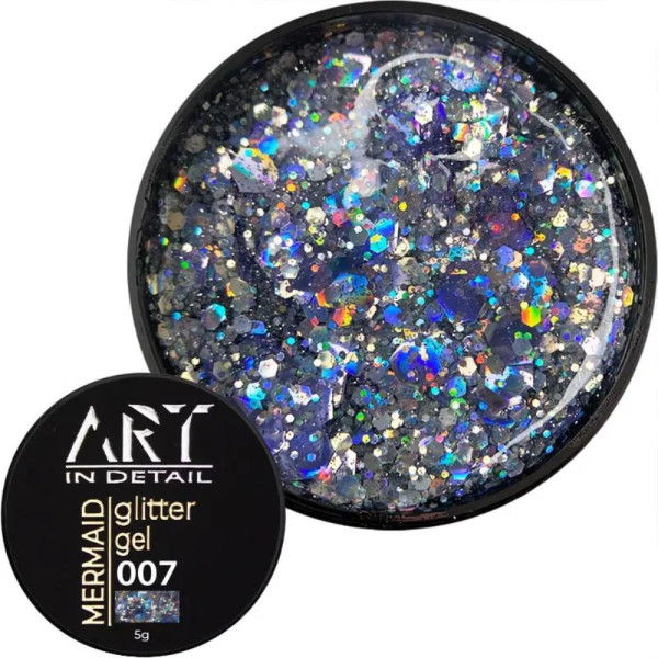 ART Mermaid Glitter Gel №007 - гель з блискітками, 5 мл