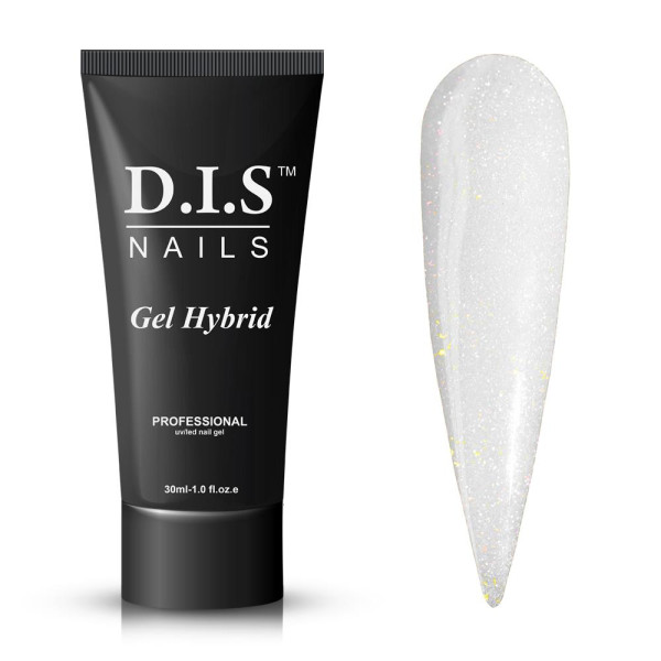 DIS Gel Hybrid Shimmer - акрил-гель із шимером No S06, 30 мл