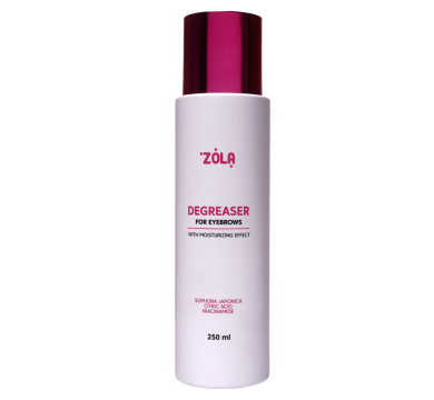 Знежирювач для брів ZOLA, 250 мл
