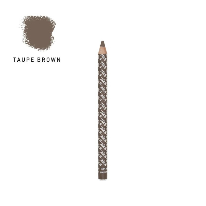 ZOLA Powder Brow Pencil - карандаш для бровей пудровый (Taupe Brown)
