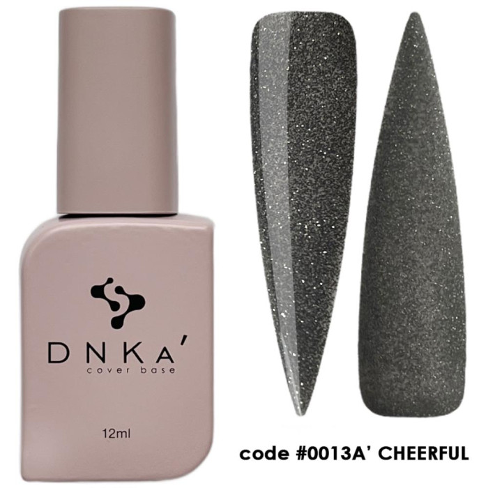 DNKa Cover Base №0013A' Cheerful - светоотражающая база (графитовый), 12 мл