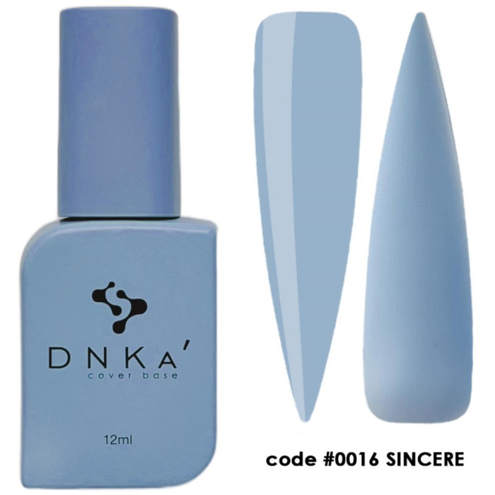 База камуфлирующая DNKa Cover Base №0016 Sincere, небесно-голубой, 12 мл