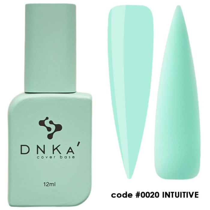 База камуфлирующая DNKa Cover Base №0020 Intuitive, тиффани, 12 мл