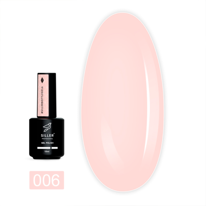 Siller Bottle Gel №06 - гель для нарощування, 15 мл