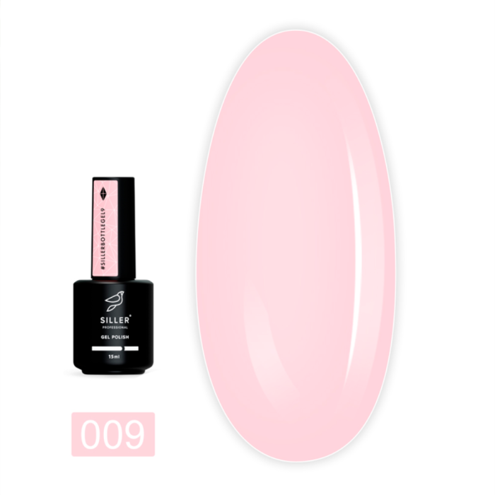 Siller Bottle Gel №09 - гель для наращивания, 15 мл
