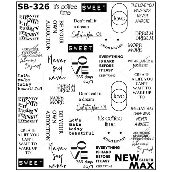 Слайдер-дизайн New Max SB-326