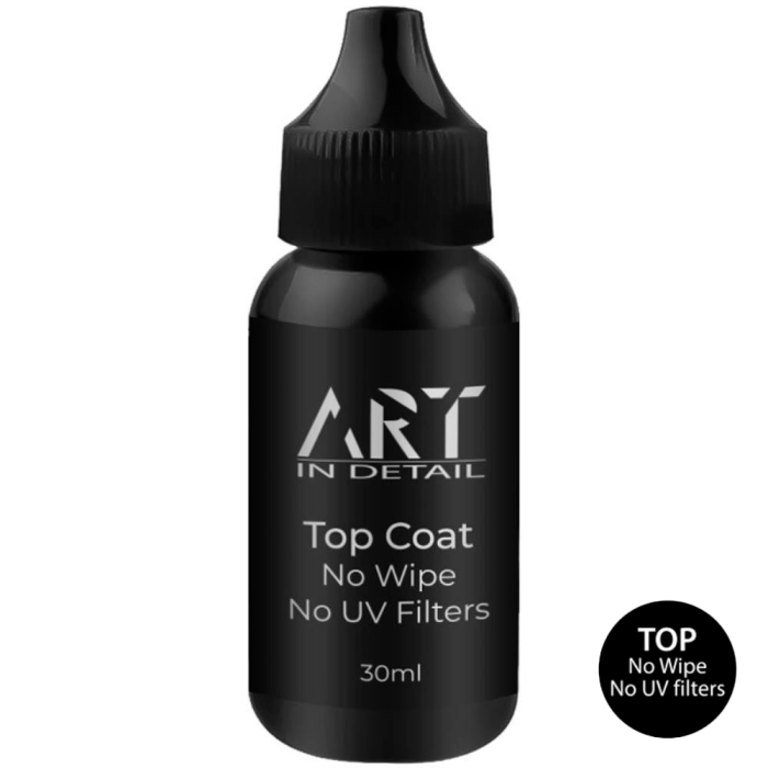 ART Top No Wipe No UV Filters - топ без липкого слоя, БЕЗ УФ-фильтров, 30 мл