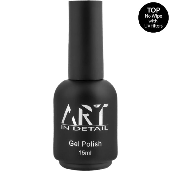 ART Top No Wipe With UV Filters - топ без липкого шару, з УФ-фільтрами, 15 мл