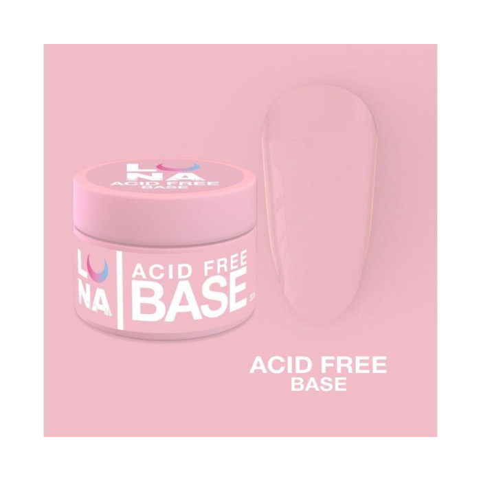 LUNA Acid Free Base - безкислотна основа для гель-лаку, 30 мл