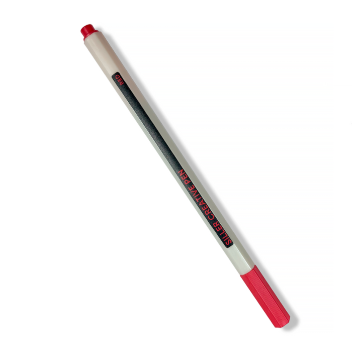 Siller Creative Pen Red - ручка для розпису нігтів (червона)
