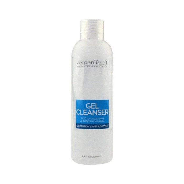 Средство для снятия липкого слоя Jerden Proff Gel Cleanser,  200 мл