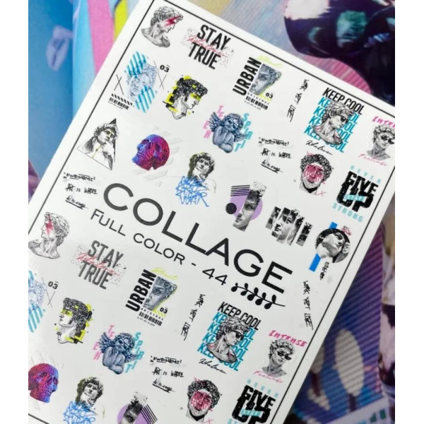 Слайдер-дизайн Collage Full Color-44