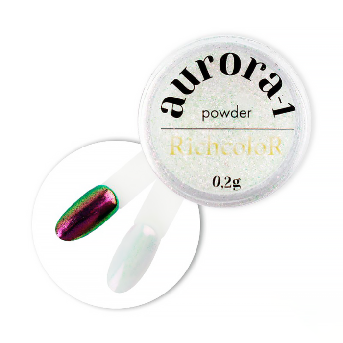Втирка перлинна RichColor Aurora №1, 0.2г