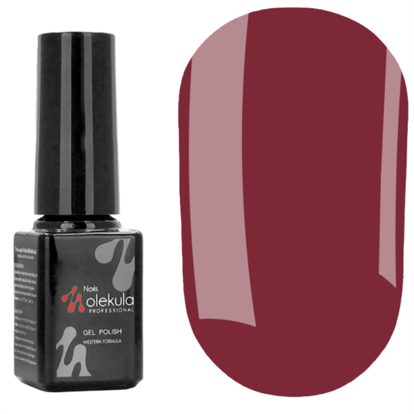 Гель-лак Molekula №072, темно-коричневый, 6 мл