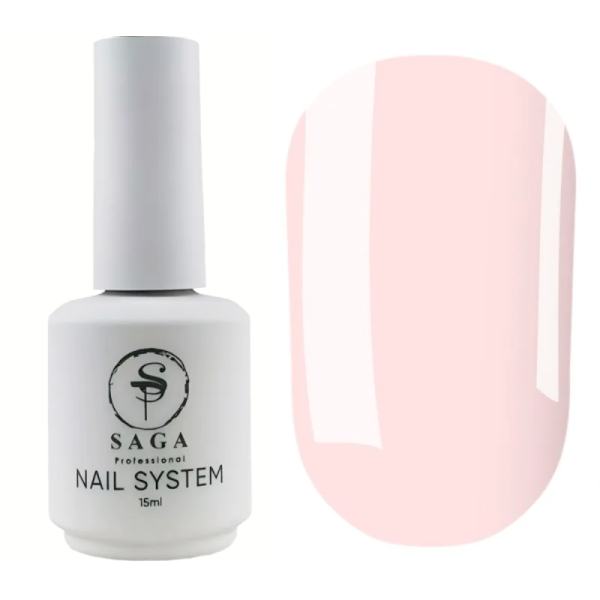 SAGA Professional Liquid Gel № 14 - жидкий гель для наращивания, 15 мл