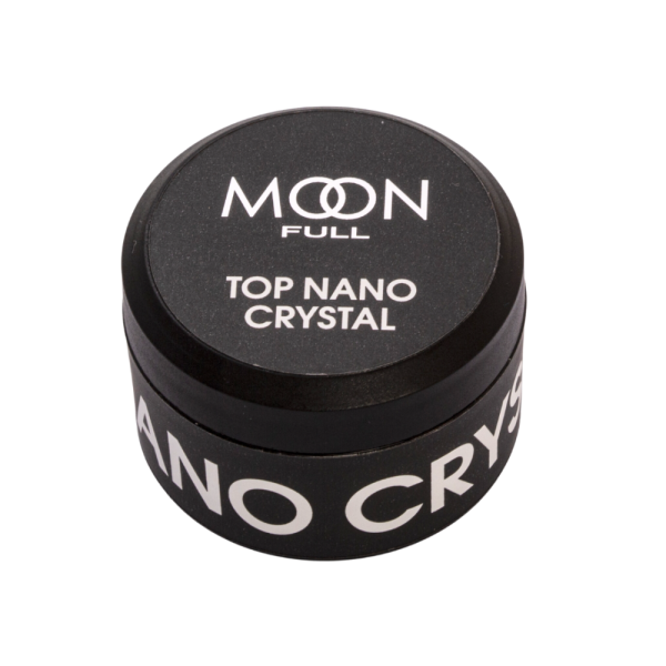 MOON Full Top Coat Nano Crystal - топ із липким шаром стійкий до подряпин, без УФ, 15 мл