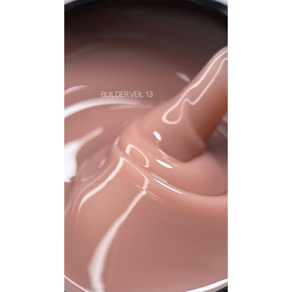 SAGA Professional Builder Gel Veil № 13 - гель для наращиванния, 15 мл