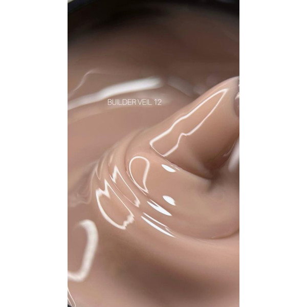 SAGA Professional Builder Gel Veil № 12 - гель для наращиванния, 30 мл