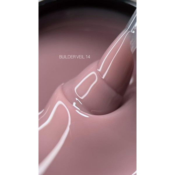 SAGA Professional Builder Gel Veil № 14 - гель для наращиванния, 30 мл