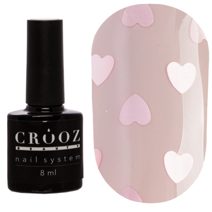 Crooz Beauty Top Love - фінішне покриття для гель-лаку, 8 мл