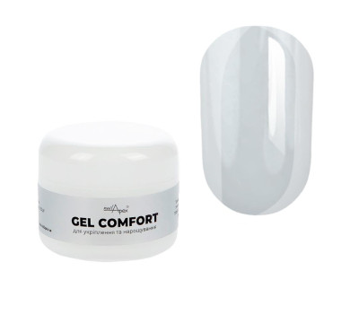 Nailapex Comfort Gel №04 - гель моделирующий без опила, молочный, 50 г