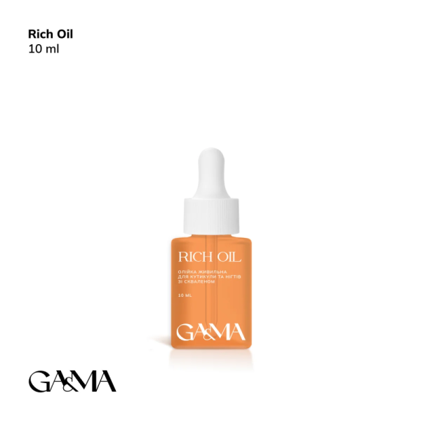 GA&MA Rich Oil - рич оил, масло для кутикулы, 10 мл