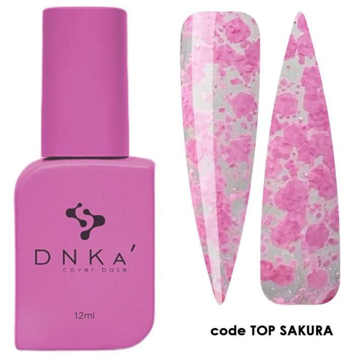 DNKa Top Sakura - прозорий топ із рожевими пластівцями, 12 мл
