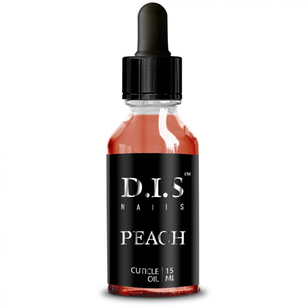 DIS Nails Oil, Peach - олія для кутикули, персик, 15 мл