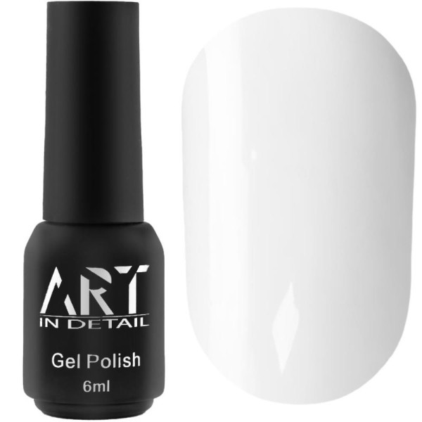 Гель-лак ART Gel Polish №001, белый, 6 мл