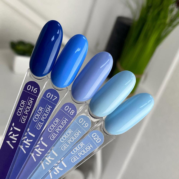 Гель-лак ART Gel Polish №016, темно-синій, 6 мл
