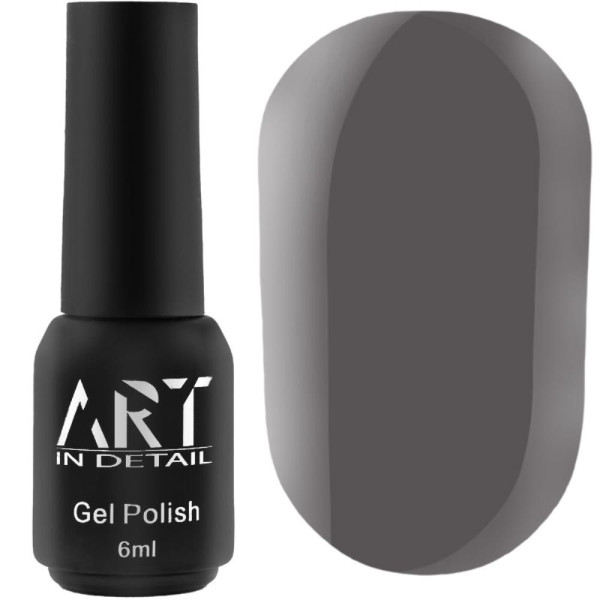 Гель-лак ART Gel Polish №025, сіро-бежевий, 6 мл
