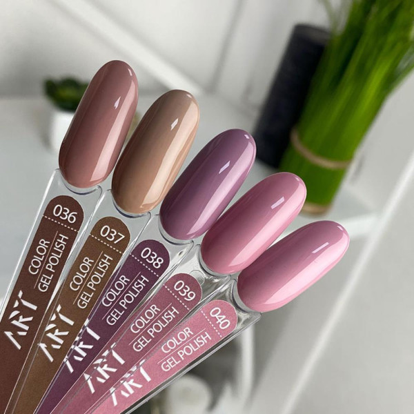 Гель-лак ART Gel Polish №038, винтажная роза, 6 мл