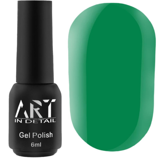 Гель-лак ART Gel Polish №046, темно-зелений 6 мл