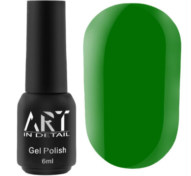 Гель-лак ART Gel Polish №048, яскраво-зелений, 6 мл