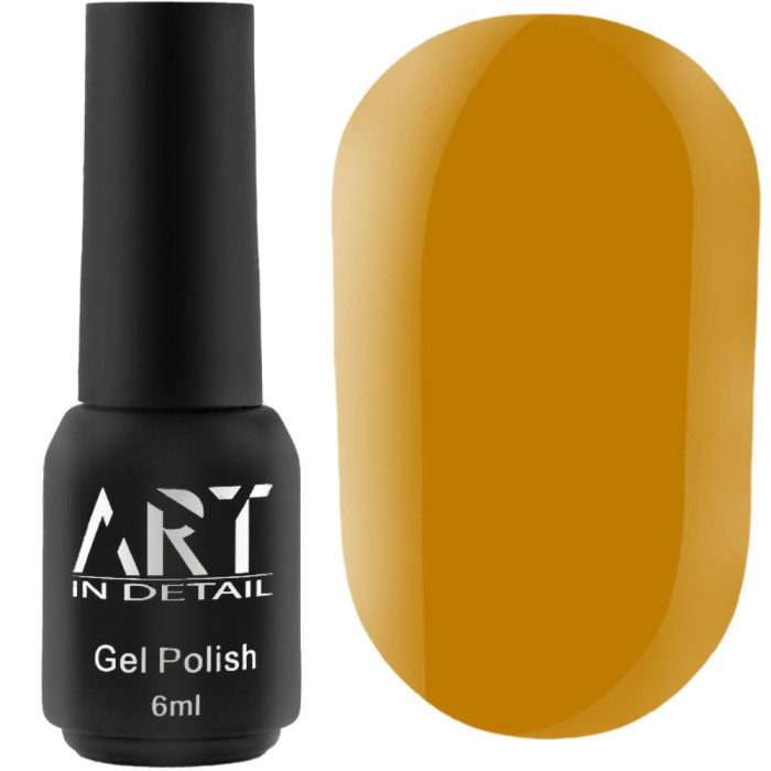 Гель-лак ART Gel Polish №053, гірчичний, 6 мл