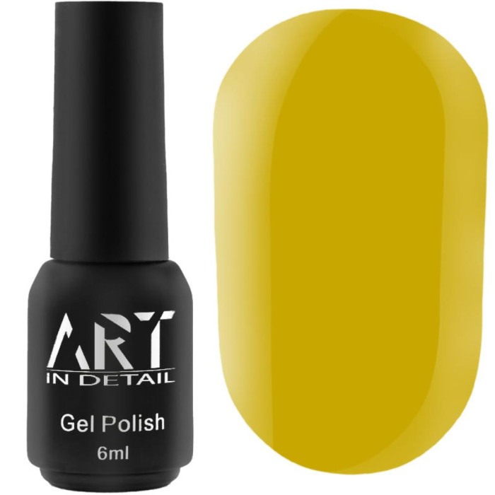 Гель-лак ART Gel Polish №054, жовтий, 6 мл