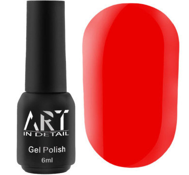 Гель-лак ART Gel Polish №057, яскраво-червоний, 6 мл