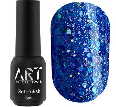 Гель-лак ART Gel Polish №070, небесно-синій із шиммером, 6 мл