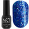 Гель-лак ART Gel Polish №070, небесно-синий с шиммером, 6 мл