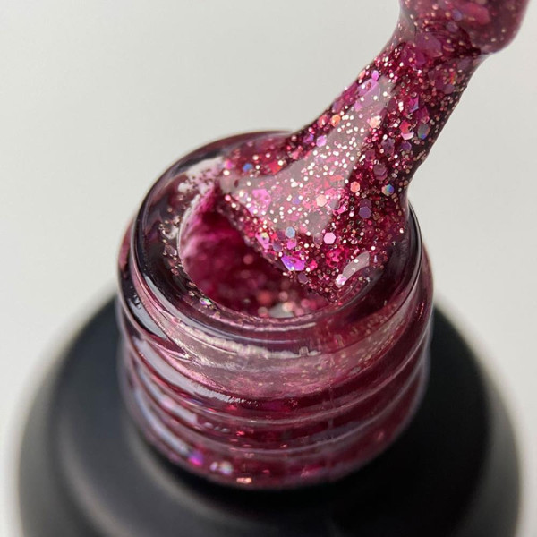 Гель-лак ART Gel Polish №073, розовый с шиммером, 6 мл