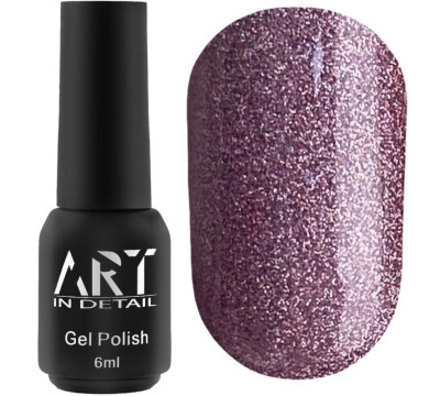 Гель-лак ART Gel Polish №074, бузковий з шиммером, 6 мл