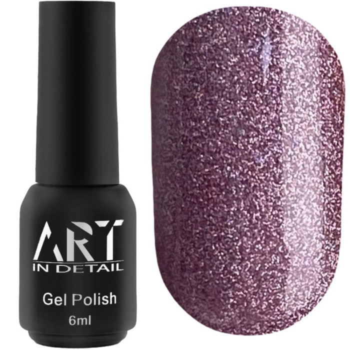 Гель-лак ART Gel Polish №074, сиреневый с шиммером, 6 мл