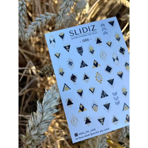 Слайдер-дизайн SLIDIZ №086, геометрия