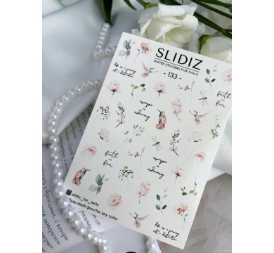 Слайдер-дизайн SLIDIZ №133, квіти, гілочки